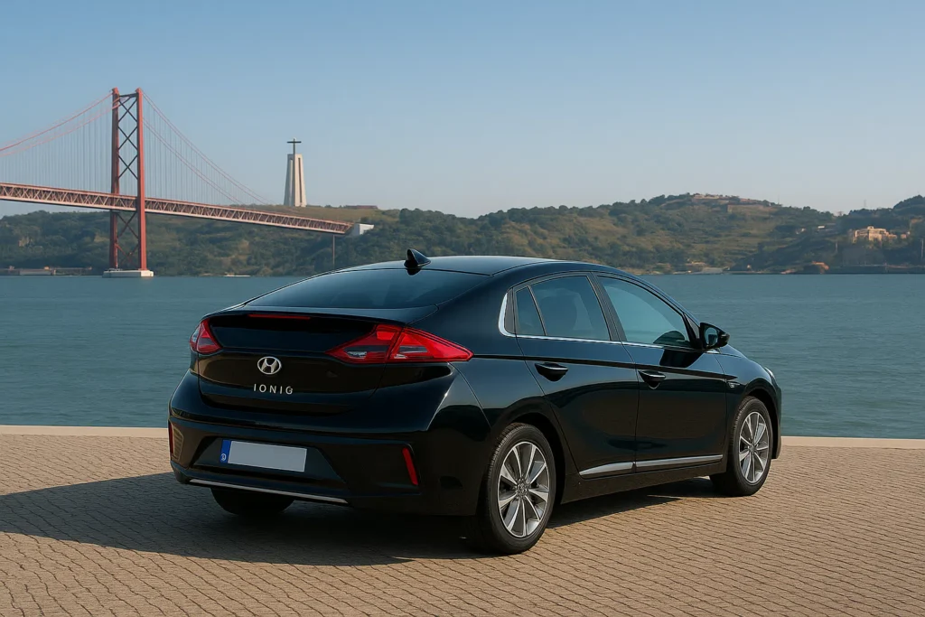 Accessible Rent - Hyundai IONIQ Hybrid, hands control car