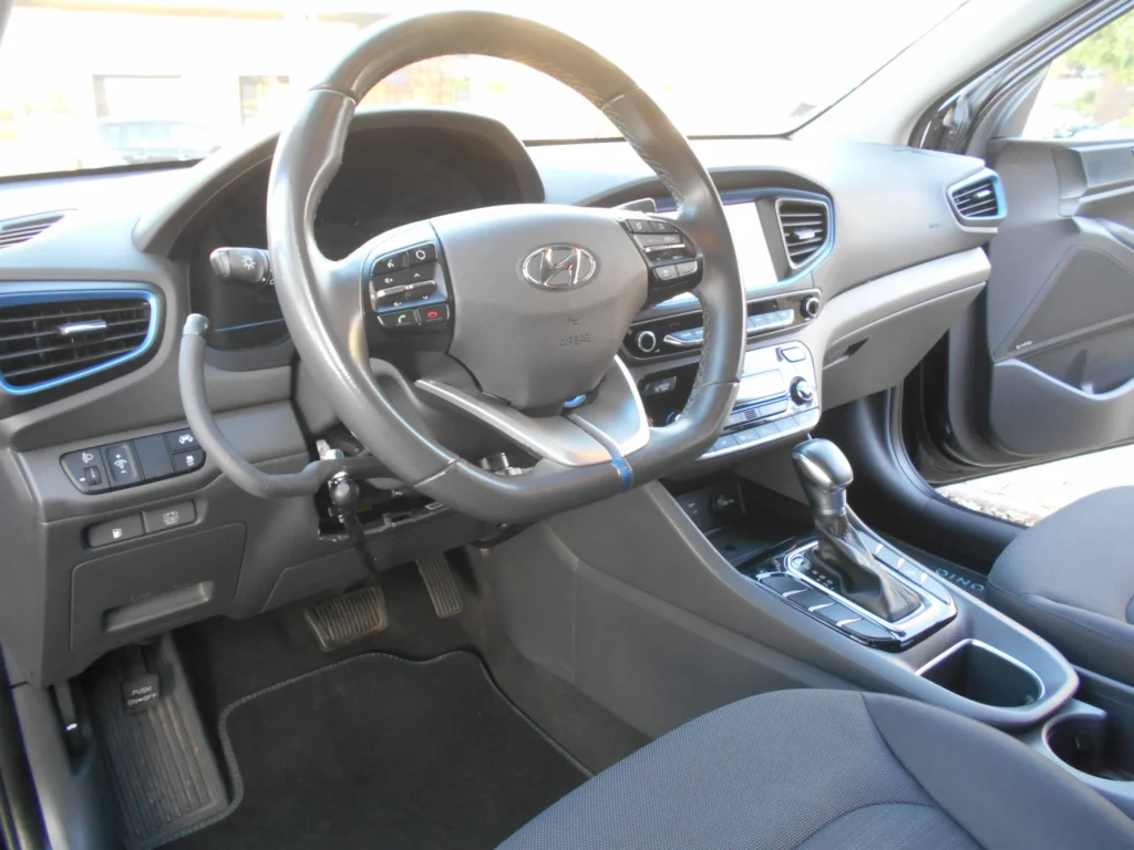 Accessible Rent - Hyundai IONIQ Hybrid, hands control car